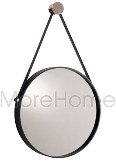  Gương Tròn Dây Da - GT001