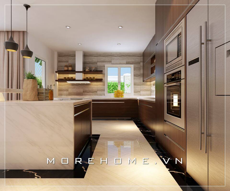 Những mẫu thiết kế nội thất phòng bếp đẹp, hiện đại