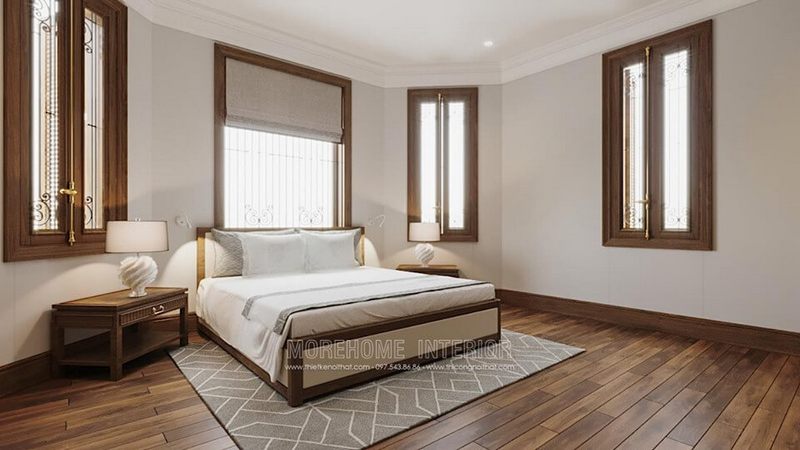 Mẫu tap đầu giường gỗ hiện đại đẹp cho phòng ngủ