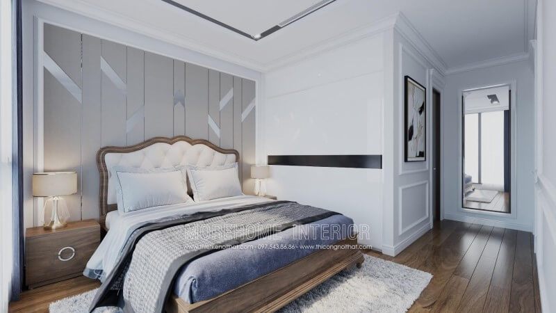 Tab đầu giường bằng gỗ óc chó - sản phẩm nội thất phụ tập trung vào công năng để đồ dùng cá nhân nhỏ gọn, thuốc men, mỹ phẩm, sách, đồ lưu niệm....