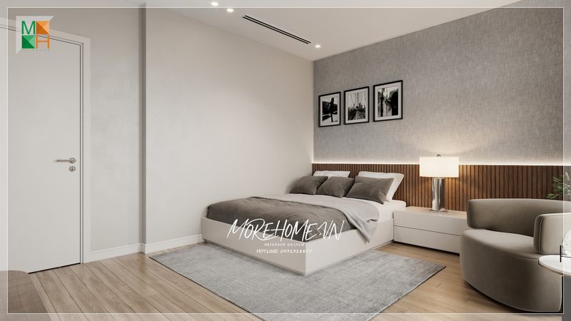 Tab đầu giường sở hữu 1 vẻ ngoài đơn giản nhưng lại cuốn hút và góp phần tô điểm thêm giá trị thẩm mỹ cho không gian sống của gia đình.