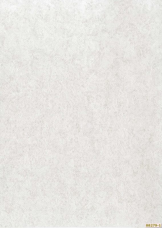 Giấy dán tường màu xám khiến không gian thêm sang trọng