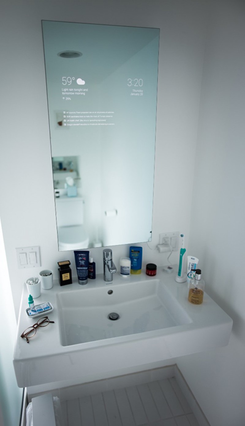 Cùng thưởng lãm chiếc gương thông minh, sản phẩm mới cho căn nhà bạn Cùng thưởng lãm chiếc gương thông minh, sản phẩm mới cho căn nhà bạn