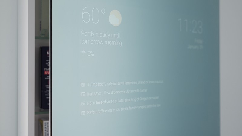 Cùng thưởng lãm chiếc gương thông minh, sản phẩm mới cho căn nhà bạn Cùng thưởng lãm chiếc gương thông minh, sản phẩm mới cho căn nhà bạn